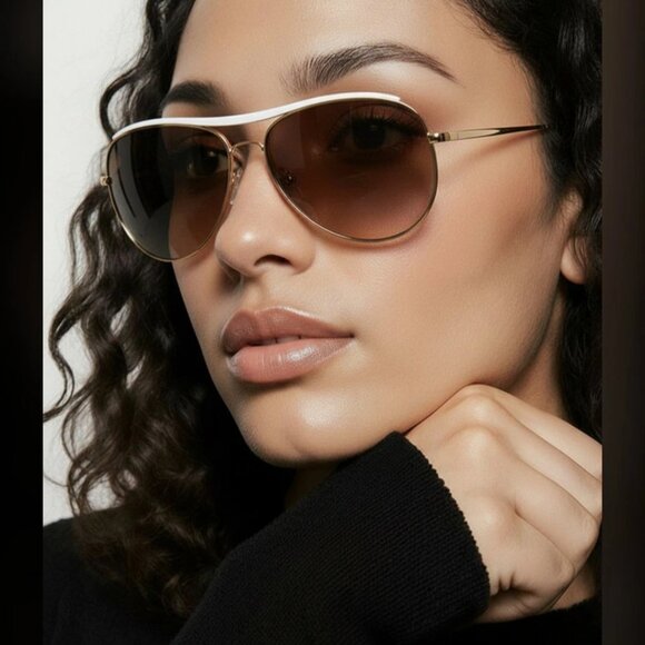 Kate Spade Women Sunglasses DUSTY/S OEQ6 Y6 Ee Wear Gold Tone Shades Rare Kate Spade Ariella/G/S LKS 98 58-15-140 | Mercari main image 4